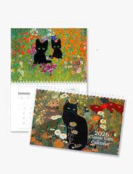 2026 Classic Cats Art Wall Calendar