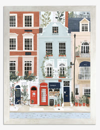 Affiche maisons de ville de Londres