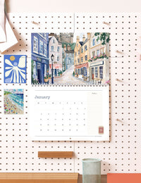 2026 Wall Art Calendar Travel Destinations