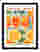 Aperol Spritz Pattern Cocktail Oranges Art Print