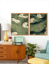 Golf Greens Gallery Wall Art Print Set
