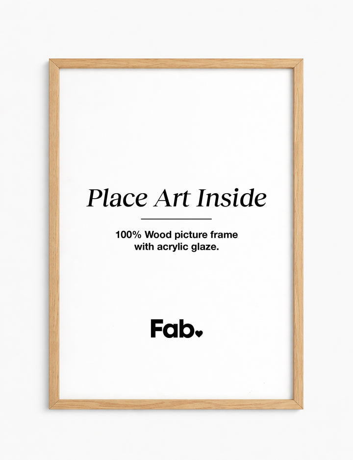 Oak Classic Picture Frame