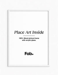 White Classic Picture Frame