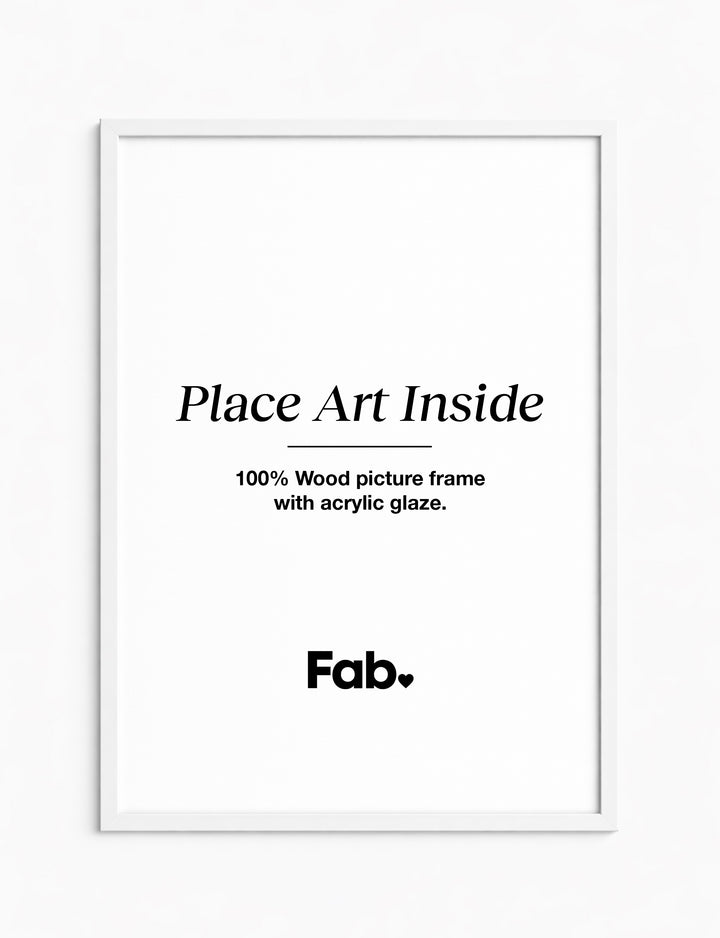 White Classic Picture Frame
