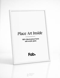 White Classic Picture Frame