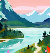 Lake Art Prints