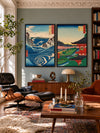 Utagawa Hiroshige Gallery Wall Art Print Set