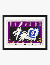 Matisse Lenterrement de Pierrot Art Print Black