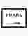Prada Marfa Typography Art Print Black