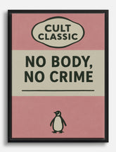 Cult Classic Vibes Canvas Print Black