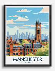 Lienzos de paisajes urbanos vintage