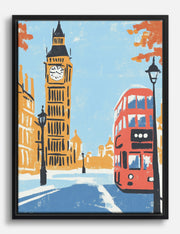 London Vintage Canvas Prints