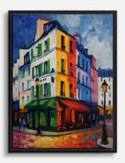 Lienzos de edificios