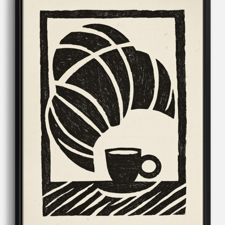 Lienzos de croissants