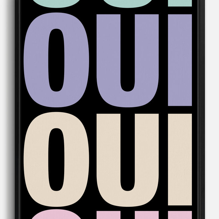 Letters Canvas Prints