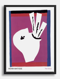 Henri Matisse, The Circus Canvas Print - Black