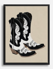 Western & Cowboy Canvas Prints