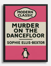 Modern Dancefloor Vibes Canvas Print Black