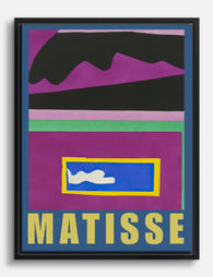 Matisse Modern Destiny Canvas Print Black