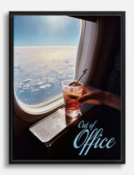 Sky High Refresh Canvas Print Black