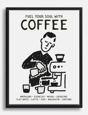 Lienzos de cafeteras