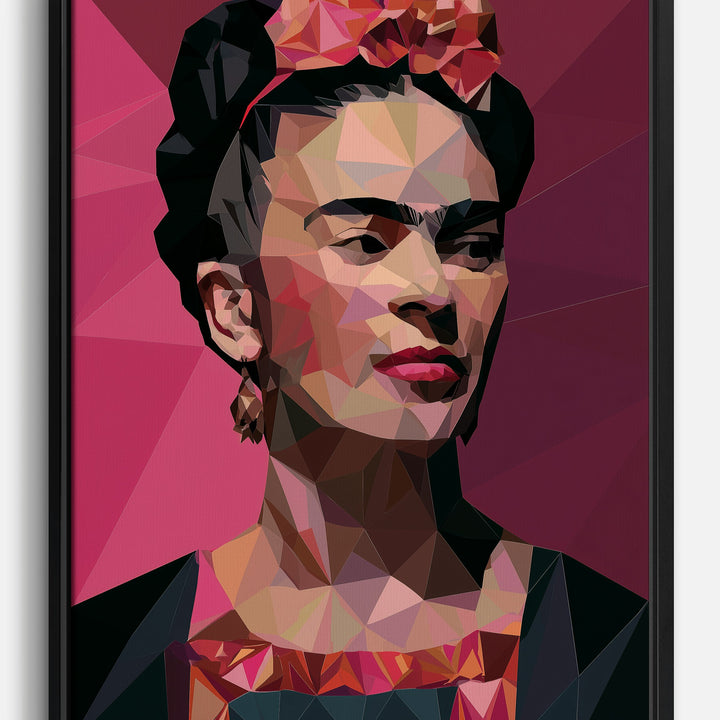 Frida Kahlo Flowers Canvas Prints