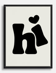 Letters Canvas Prints