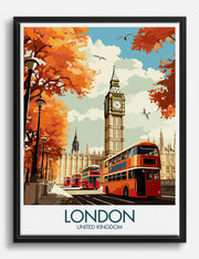 Lienzos vintage de London