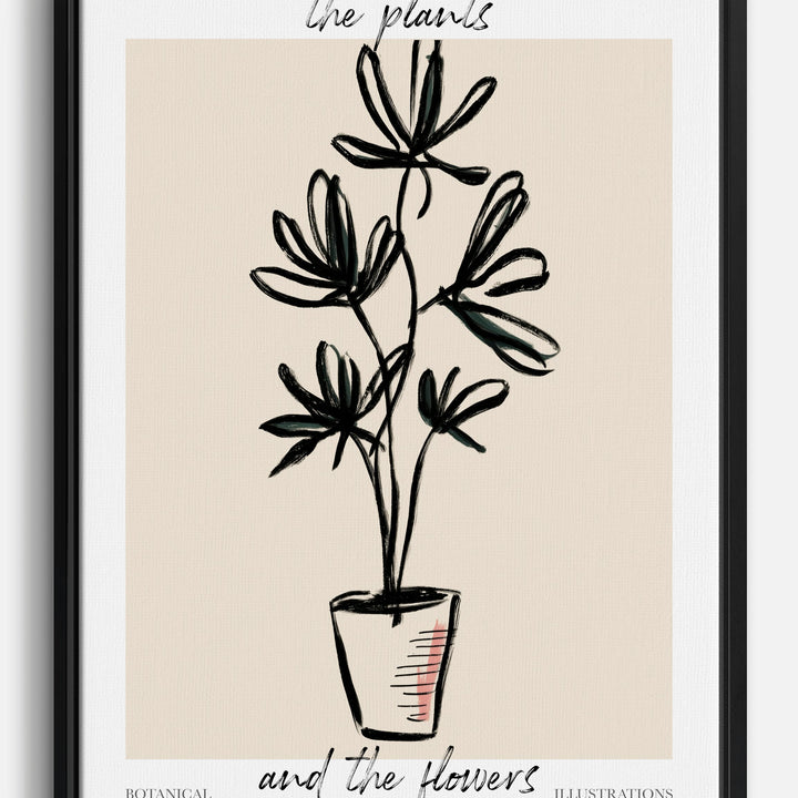 Houseplants Canvas Prints