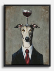 Lienzos de copas de vino