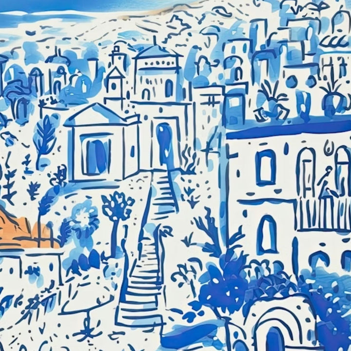 Blue Art Prints
