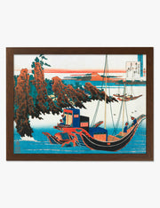 Hokusai Landschafts-Poster