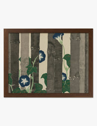 Morning Glories by Kamisaka Sekka Art Print Brown