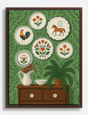 Folk Art Canvas Prints