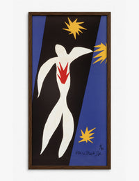 The Fall of Icarus by Henri Matisse Art Print Brown