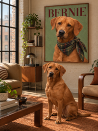 Dogue — Affiche personnalisée avec votre chien