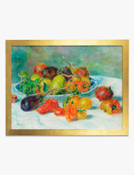 Renoir’s Mediterranean Harvest Art Print Gold