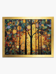 Klimt Forest Radiance Art Print Gold