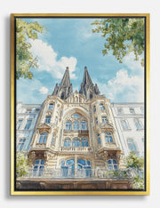 Lienzos de edificios