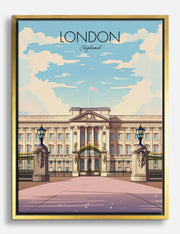 London Vintage Leinwandbilder