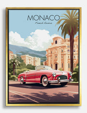 Monaco Canvas Prints