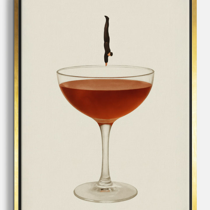 Surrealistiska canvastavlor