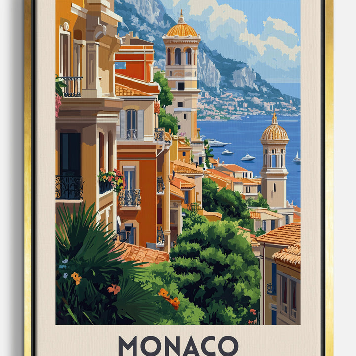 Monaco Canvas Prints