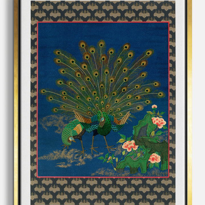 Peacock Canvas Prints