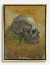 Toile étude de crâne de Van Gogh