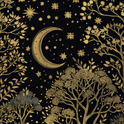 Goldene Leinwandbilder