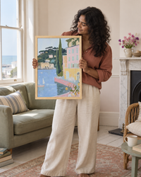 Lifestyle: living room — A seaside Edwardian villa in Whitstable, Kent — bay windows, original painted timber, and rooms that catch the pale North Sea light all year round.