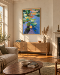 Lifestyle: living room — Upstate New York Greek Revival house, circa 1840, with wide-plank pine floors, deep-set windows, original moulded cornicing and a generous, light-filled living room facing south.
