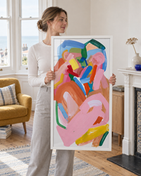 Lifestyle: living room — Seaside Edwardian villa, Whitstable or Deal — bay windows, tall sash glazing, painted timber panelling, original stripped floorboards