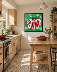 Lifestyle: kitchen — A single-storey 1950s ranch house in Pasadena, California, with original picture windows, low flat roofline and a recently renovated open-plan kitchen.